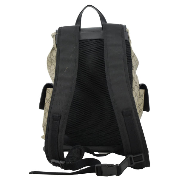 GUCCI Soft GG Supreme Canvas Backpack Bag Beige 450958