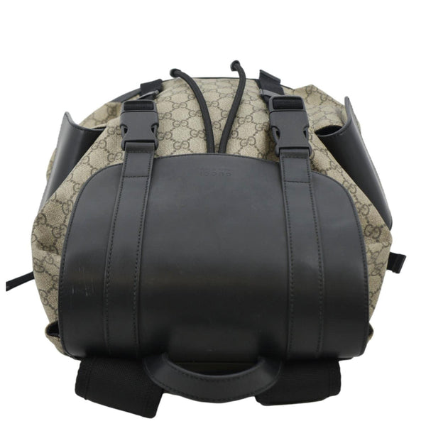 GUCCI Soft GG Supreme Canvas Backpack Bag Beige 450958