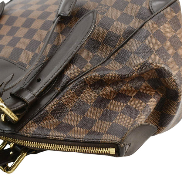LOUIS VUITTON Verona MM Damier Ebene Shoulder Bag Brown