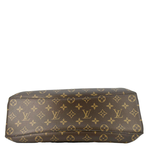 LOUIS VUITTON Rivoli MM Monogram Canvas Shoulder Bag Brown