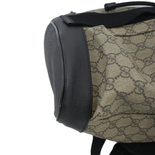 GUCCI Soft GG Supreme Canvas Backpack Bag Beige 450958