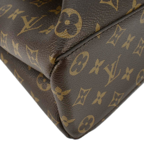 LOUIS VUITTON Rivoli MM Monogram Canvas Shoulder Bag Brown