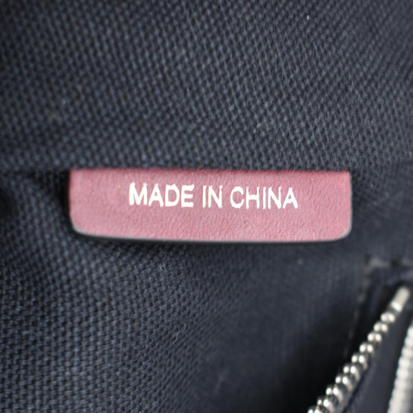 BURBERRY Harcourt Medium Leather Shoulder Bag Burgundy