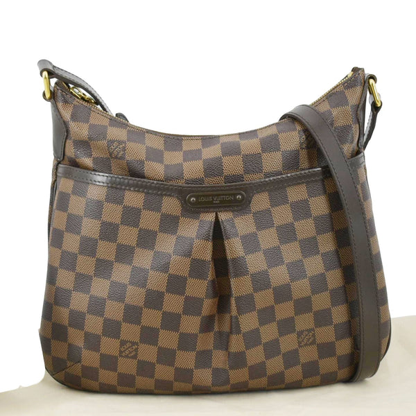 LOUIS VUITTON Bloomsbury PM Damier Ebene Crossbody Bag Brown