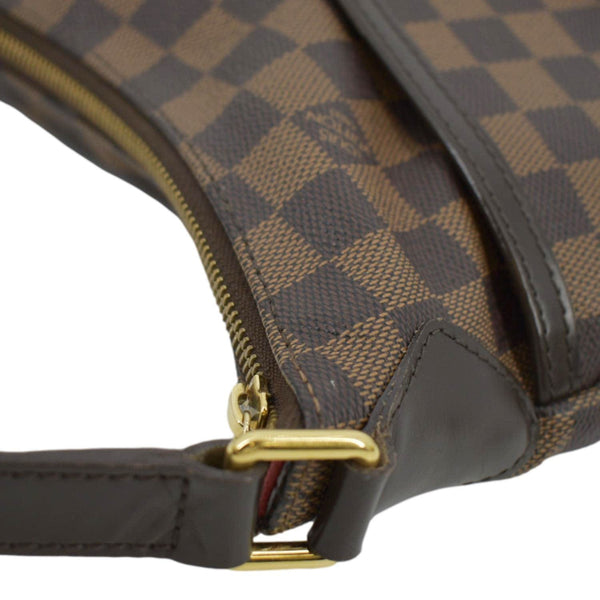 LOUIS VUITTON Bloomsbury PM Damier Ebene Crossbody Bag Brown