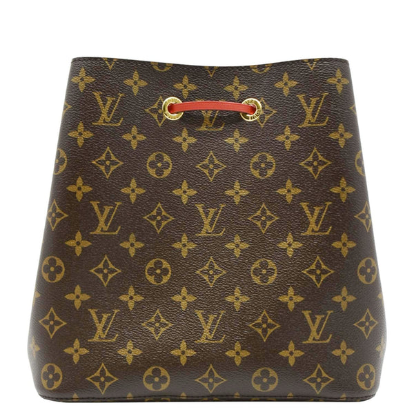 LOUIS VUITTON Neonoe Shoulder Bag Brown back side