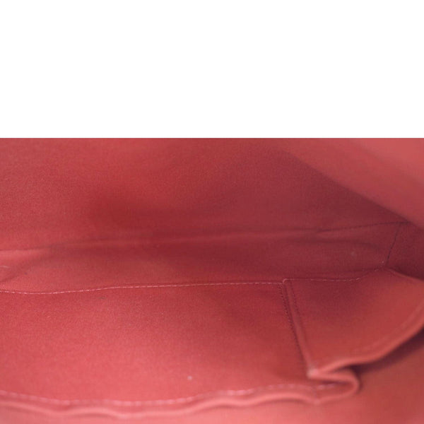 LOUIS VUITTON Bloomsbury PM Damier Ebene Crossbody Bag Brown