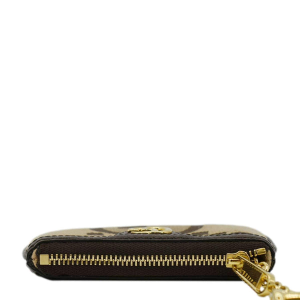 GUCCI Ophidia Jumbo GG Canvas Key Case Beige 671722