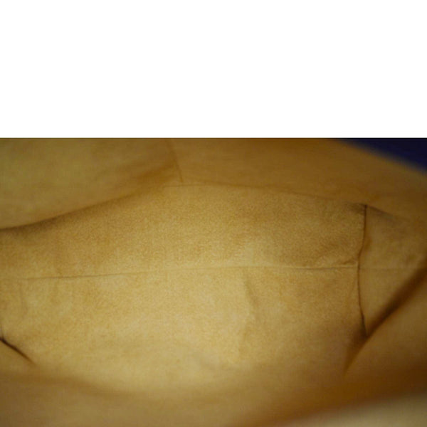 LOUIS VUITTON Tuileries Besace Monogram Canvas Shoulder Bag Navy Blue