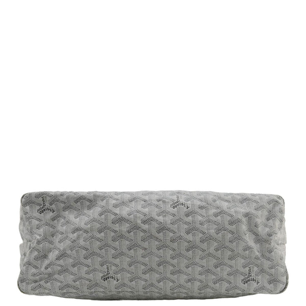 GOYARD Boheme Canvas Hobo Bag White