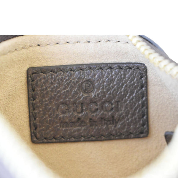 GUCCI Ophidia Jumbo GG Canvas Key Case Beige 671722