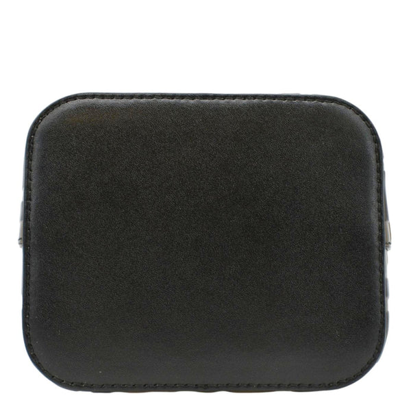 FENDI Mini Mon Tresor Leather Bucket Crossbody Bag Brown