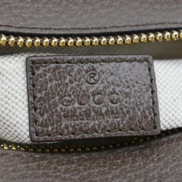 GUCCI Mini Jumbo GG Canvas Crossbody Bag Beige 696075