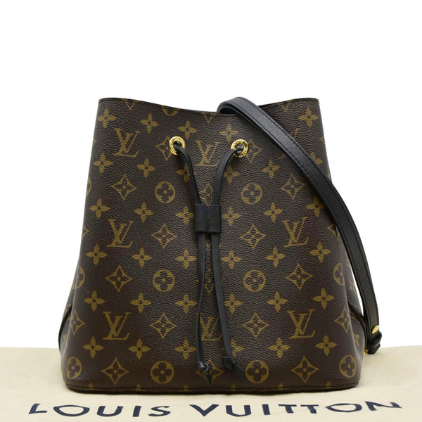 LOUIS VUITTON Neonoe Shoulder Bag Brown backs side