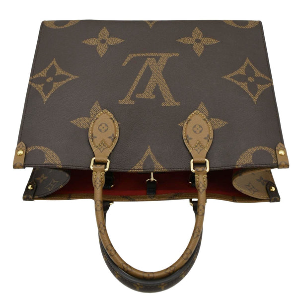 LOUIS VUITTON Onthego MM Giant upper look