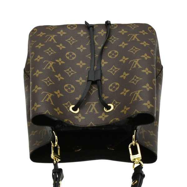 LOUIS VUITTON Neonoe Shoulder Bag Brown upper look