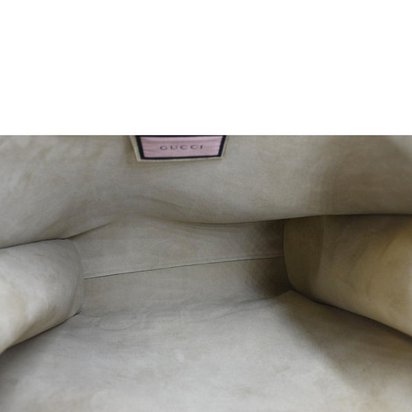 GUCCI Ghost Real Large XL Leather Tote Bag Red 415883