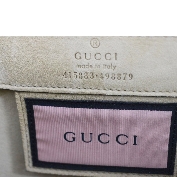 GUCCI Ghost Real Large XL Leather Tote Bag Red 415883