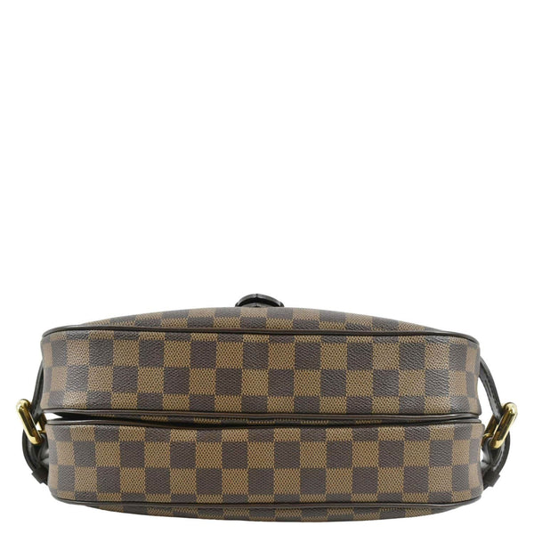 LOUIS VUITTON Highbury Damier Ebene Shoulder Bag Brown