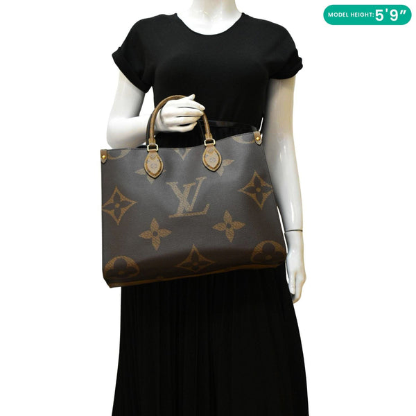 LOUIS VUITTON Onthego MM Giant dummy look