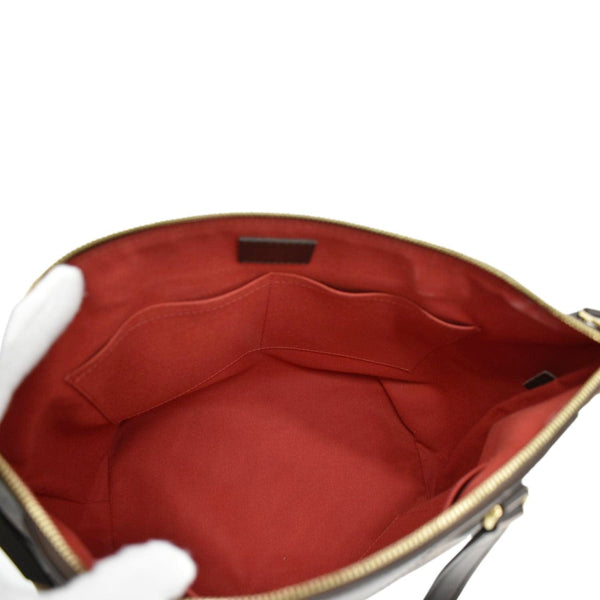 LOUIS VUITTON Westminster GM Damier Ebene Tote Shoulder Bag Brown