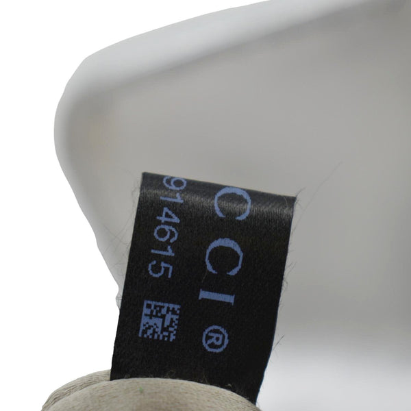 GUCCI GG Marmont Sequin Top Handle Crossbody Bag Silver 583571