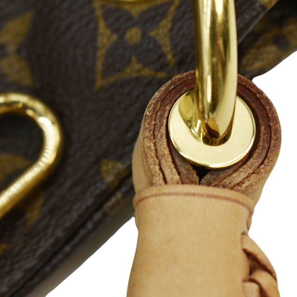 LOUIS VUITTON Artsy MM Monogram Canvas Hobo Shoulder Bag Brown