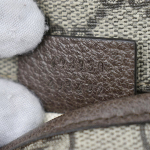 GUCCI Neo Vintage GG Supreme Canvas Belt Bag Beige 493930