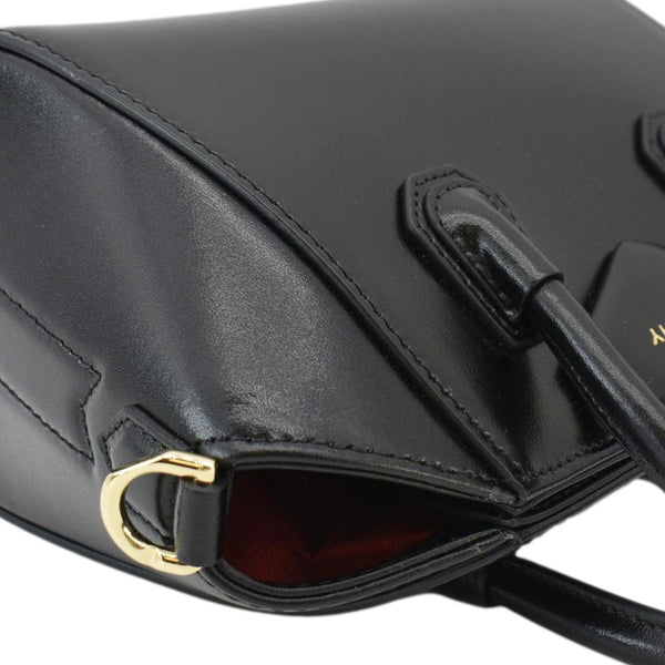 GIVENCHY Antigona Leather Shoulder Bag Black