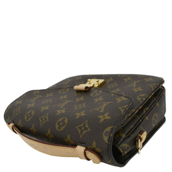 LOUIS VUITTON Metis Pochette Monogram Canvas Crossbody Bag Brown