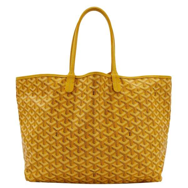 GOYARD Saint Louis PM Chevron Print Canvas back look