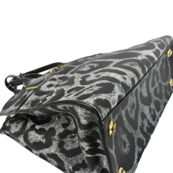 LOUIS VUITTON City Steamer Animal Print Canvas Shoulder Bag Grey