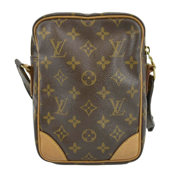 LOUIS VUITTON Amazone Monogram Canvas Crossbody Bag Brown