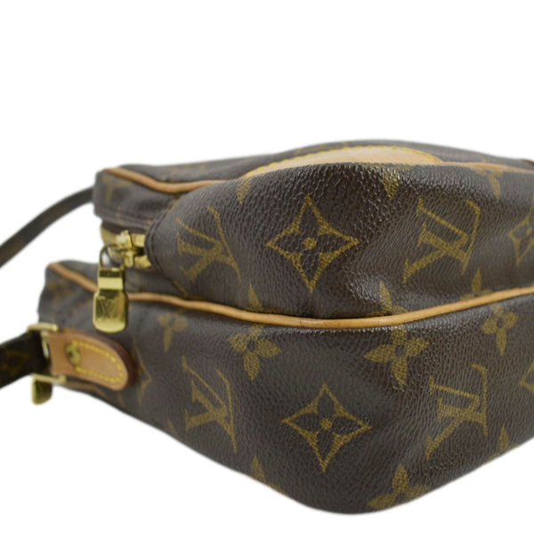 LOUIS VUITTON Amazone Monogram Canvas Crossbody Bag Brown