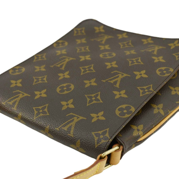 LOUIS VUITTON Musette Salsa Monogram Canvas Shoulder Bag Brown