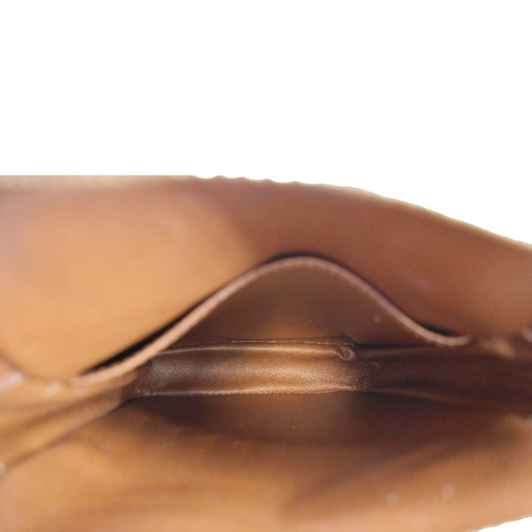 LOUIS VUITTON Amazone Monogram Canvas Crossbody Bag Brown