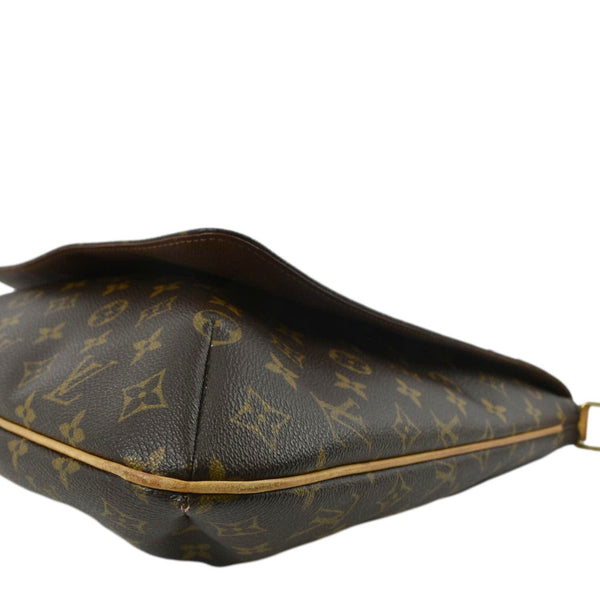 LOUIS VUITTON Musette Salsa GM Monogram Canvas Crossbody Bag Brown