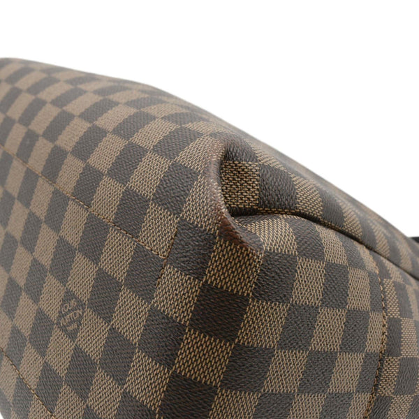 LOUIS VUITTON Brown Shoulder Bag front left side view