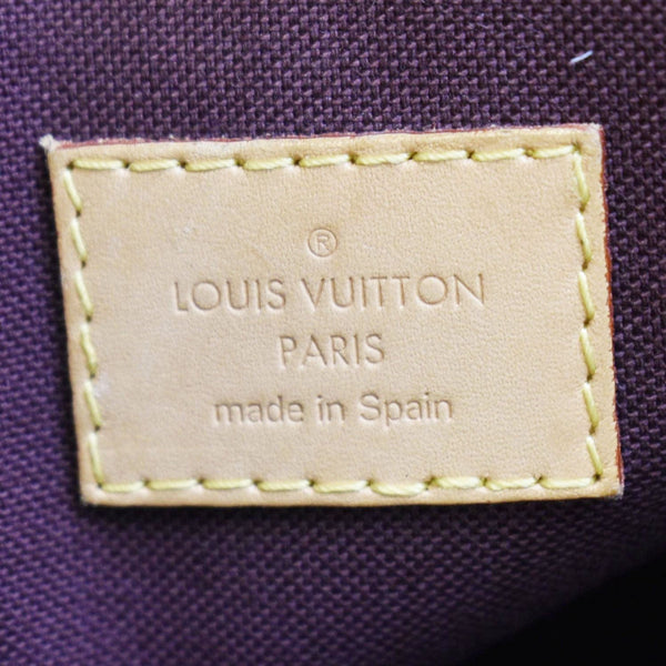 LOUIS VUITTON Mabillon Monogram Canvas Shoulder Crossbody Bag Brown