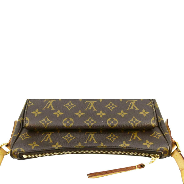 LOUIS VUITTON Mabillon Monogram Canvas Shoulder Crossbody Bag Brown