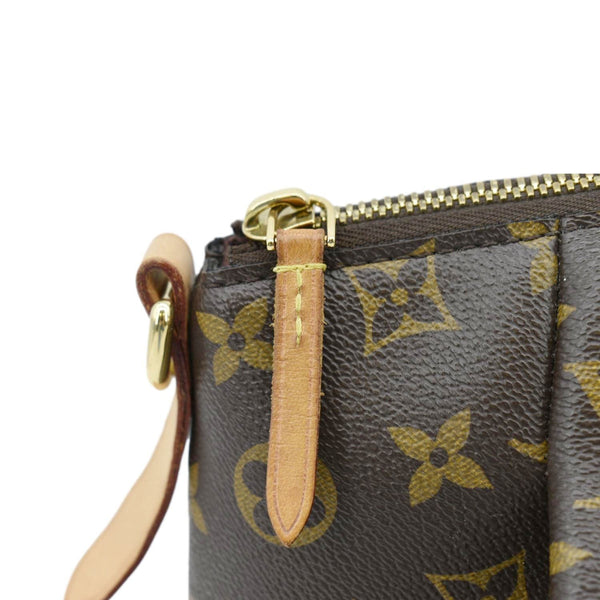LOUIS VUITTON Turenne PM Monogram Canvas Shoulder Bag Brown