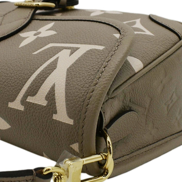 LOUIS VUITTON Diane Empreinte Monogram Leather Shoulder Bag Bicolor