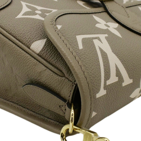 LOUIS VUITTON Diane Empreinte Monogram Leather Shoulder Bag Bicolor