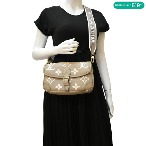 LOUIS VUITTON Diane Empreinte Shoulder Bag dummy look