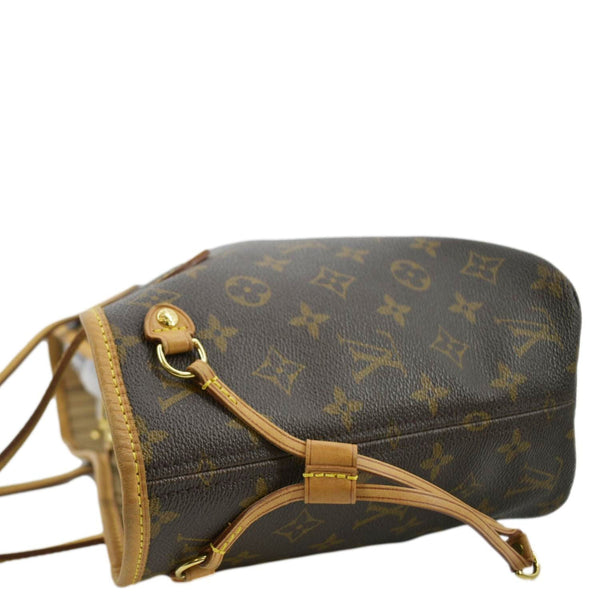 LOUIS VUITTON Neverfull PM Monogram Canvas Tote Bag Brown