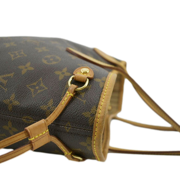 LOUIS VUITTON Neverfull PM Monogram Canvas Tote Bag Brown