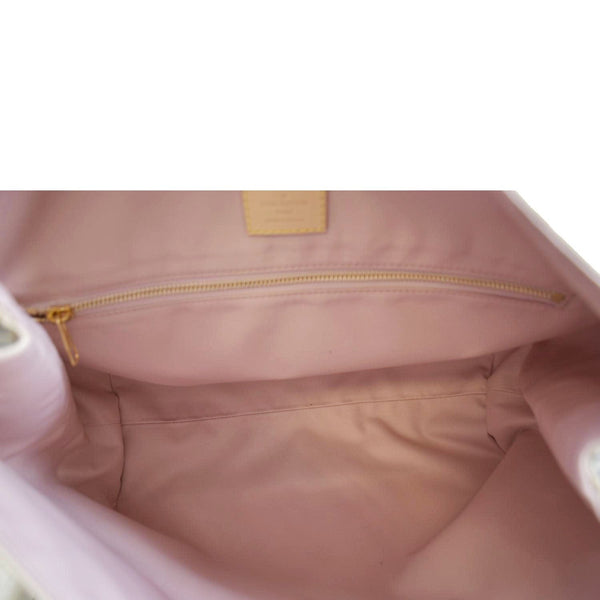 LOUIS VUITTON Graceful MM Damier Azur Hobo Shoulder Bag White