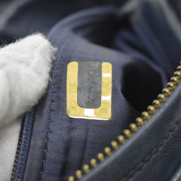 CHANEL Vintage Quilted Leather Camera Crossbody Bag Black