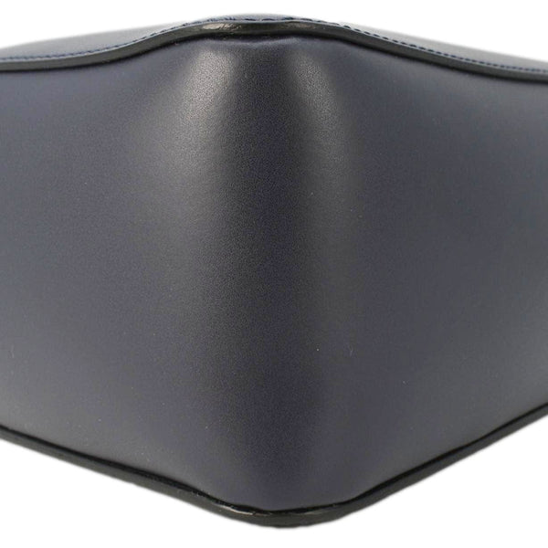 VALENTINO GARAVANI VLTN Leather Crossbody Bag Navy Blue