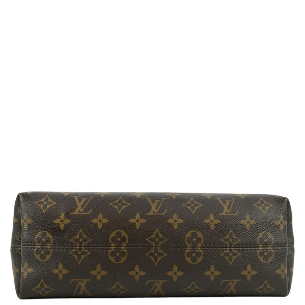 LOUIS VUITTON Graceful PM Monogram Canvas Hobo Shoulder Bag Brown